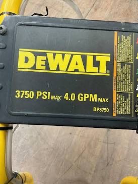 Dewalt Pressure Washer 3750 4.0GPM