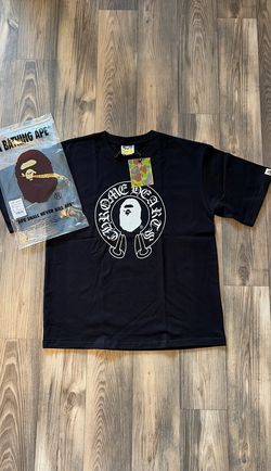 Chrome Hearts X BAPE black shirt