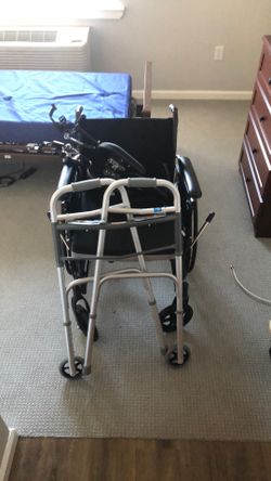 Wheel Chair And Walker
