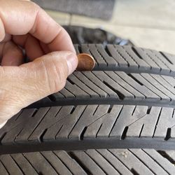 Tires (2) Falken 215/50R17 Sincera Sn250 A/s