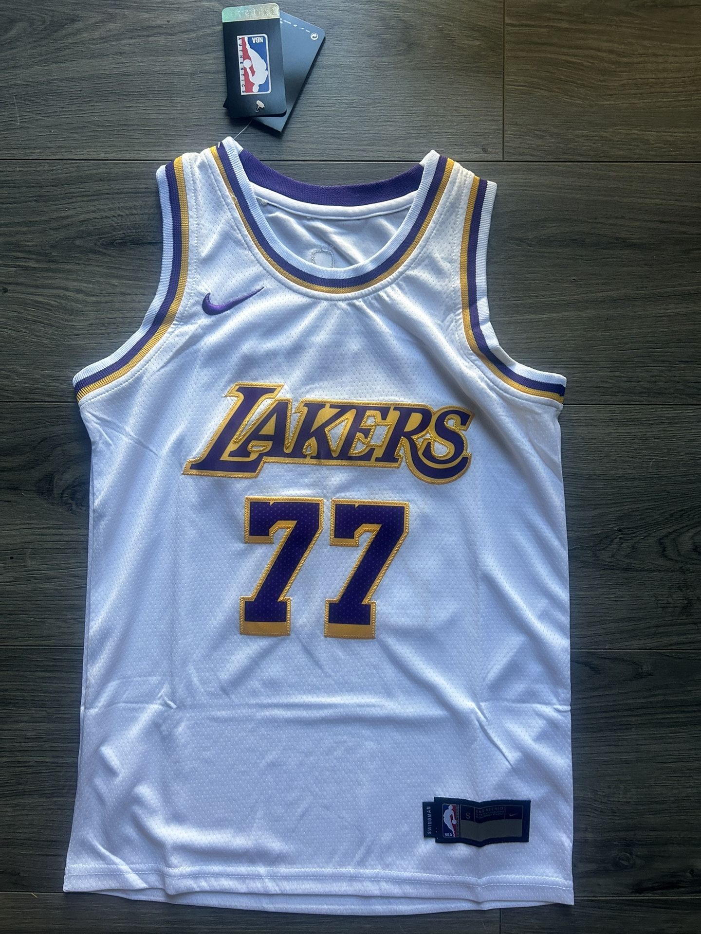 Los Angeles Lakers Luka Doncic YOUTH White Jersey