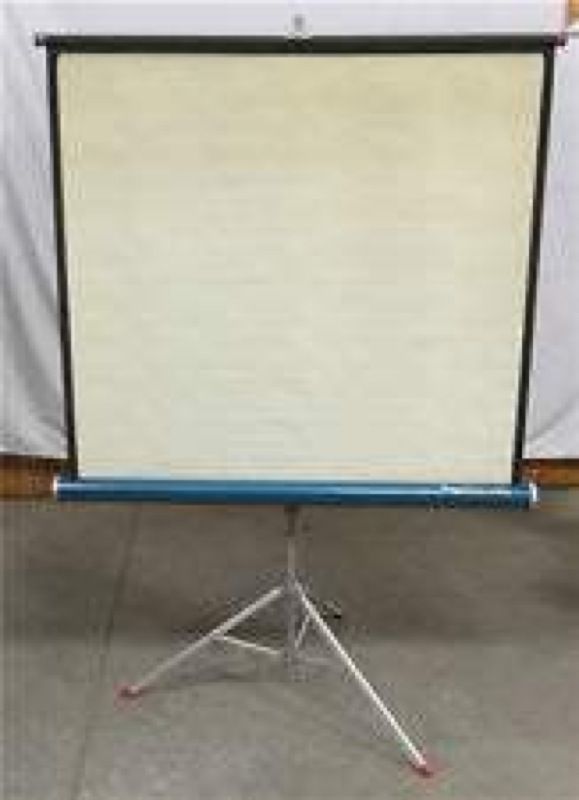 Vintage Radiant leader projector screen.