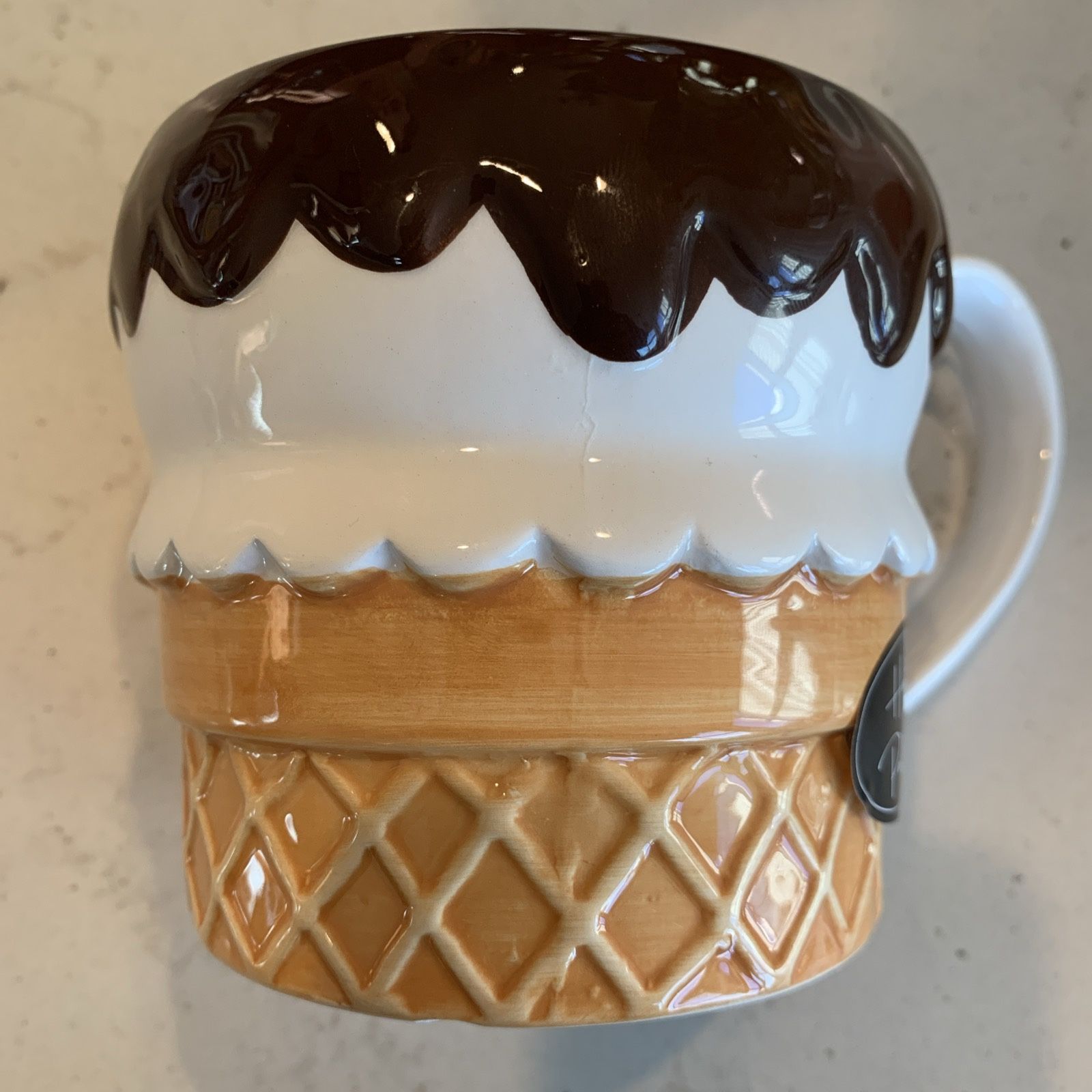 ICE CREAM SUNDAY CONE COFFEE MUG