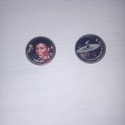 Star Trek Half Dollar Coins 