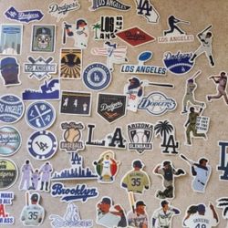 50 Dodgers Baseball Stickers 💙 swipe left for more Dodgers items sold separately SHIPPING AVAILABLE