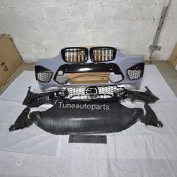 BMW X3 X4 G01 G02 front Bumper X3M X4M competition style body kit for pre LCI 2018-2021 30i m40i