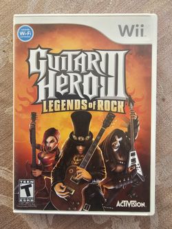 guitar hero wii