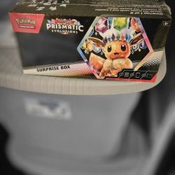 Pokémon Scarlett & Violet Prismatic Evolutions Suprise Box