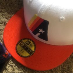 Houston Astros New Era Fitted Caps