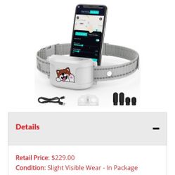 GPS Tracking Dog Collar