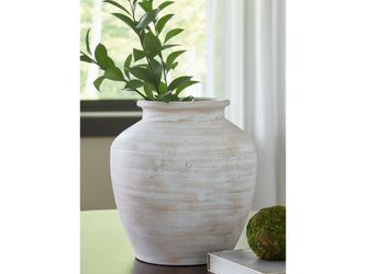 Meadie White Vase