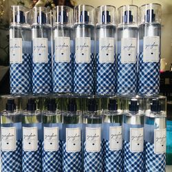 $25 For 3pcs Of Bath And Body Works Gingham  Body Spray It’s 236ml Each Bottle 