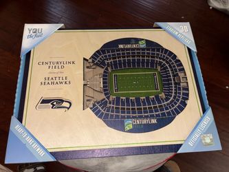 Seattle Seahawks CenturyLink Field 3D Stadium Replica