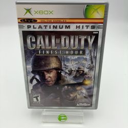 Call of Duty Finest Hour (Microsoft Xbox, 2004)