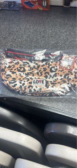 Love Brighton Leopard Print Shoulder Bag