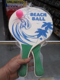 Raquetas y pelota