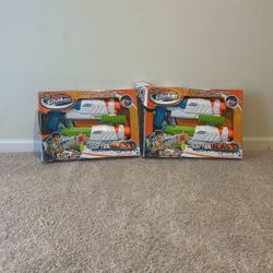 4 Nerf Super Soaker Scatterblast Water Guns