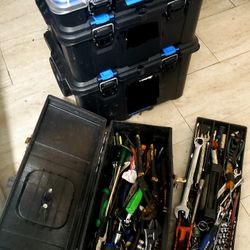 Complete Rolling Tool Box, Set. 