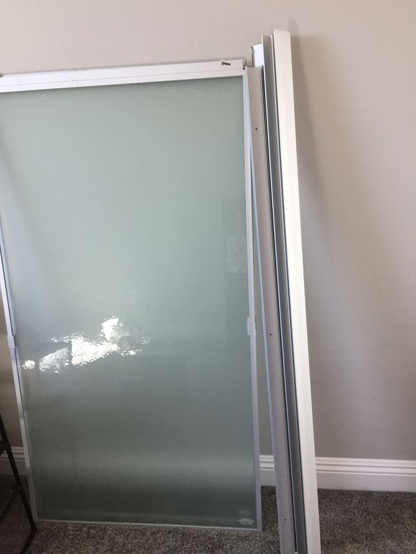 Frosted Shower Doors Barely Used All Parts Present For In Las Frosted Shower Doors Barely Used All Parts Present For In Las Vegas Nv Offerup