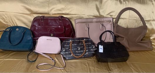 Mixed Lot of 7 Women's Handbags