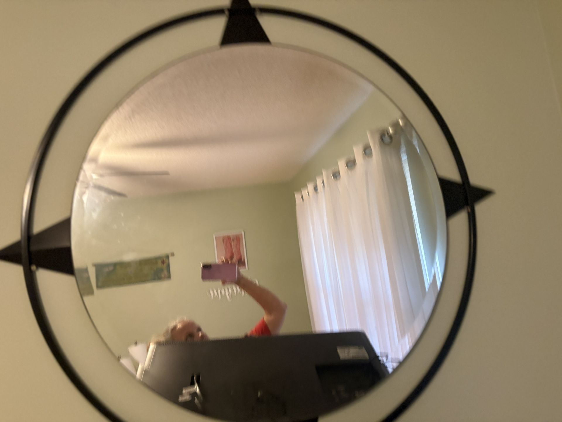 Wrought Iron Mirror
