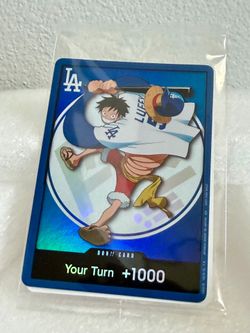 One Piece Los Angeles Dodgers Monkey D Luffy Don Promo Sealed