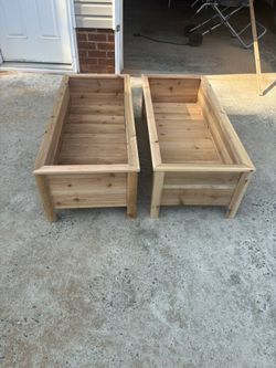 100% Cedar Planters 4 Feet Long By 18 Inches Wide