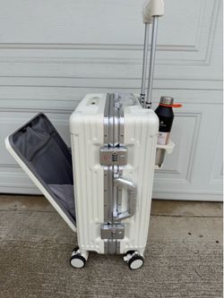 Aluminum frame luggage