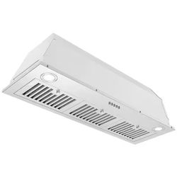 JOEAONZ 36 in. 600 CFM Ducted/Ductless Insert Range Hood in Stainless Steel Built in Vent Hood