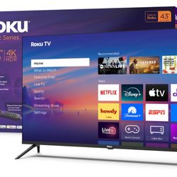 Roku Smart TV 2025 – 43-Inch 