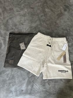 Fear of God Essentials Shorts (100% Authentic) - Light Gray OATMEAL - Medium