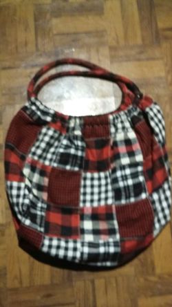 Flannel purse...