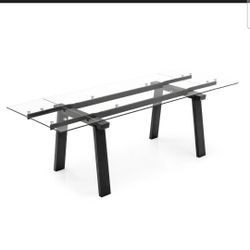  Beautiful Levante Glass Dining Table 