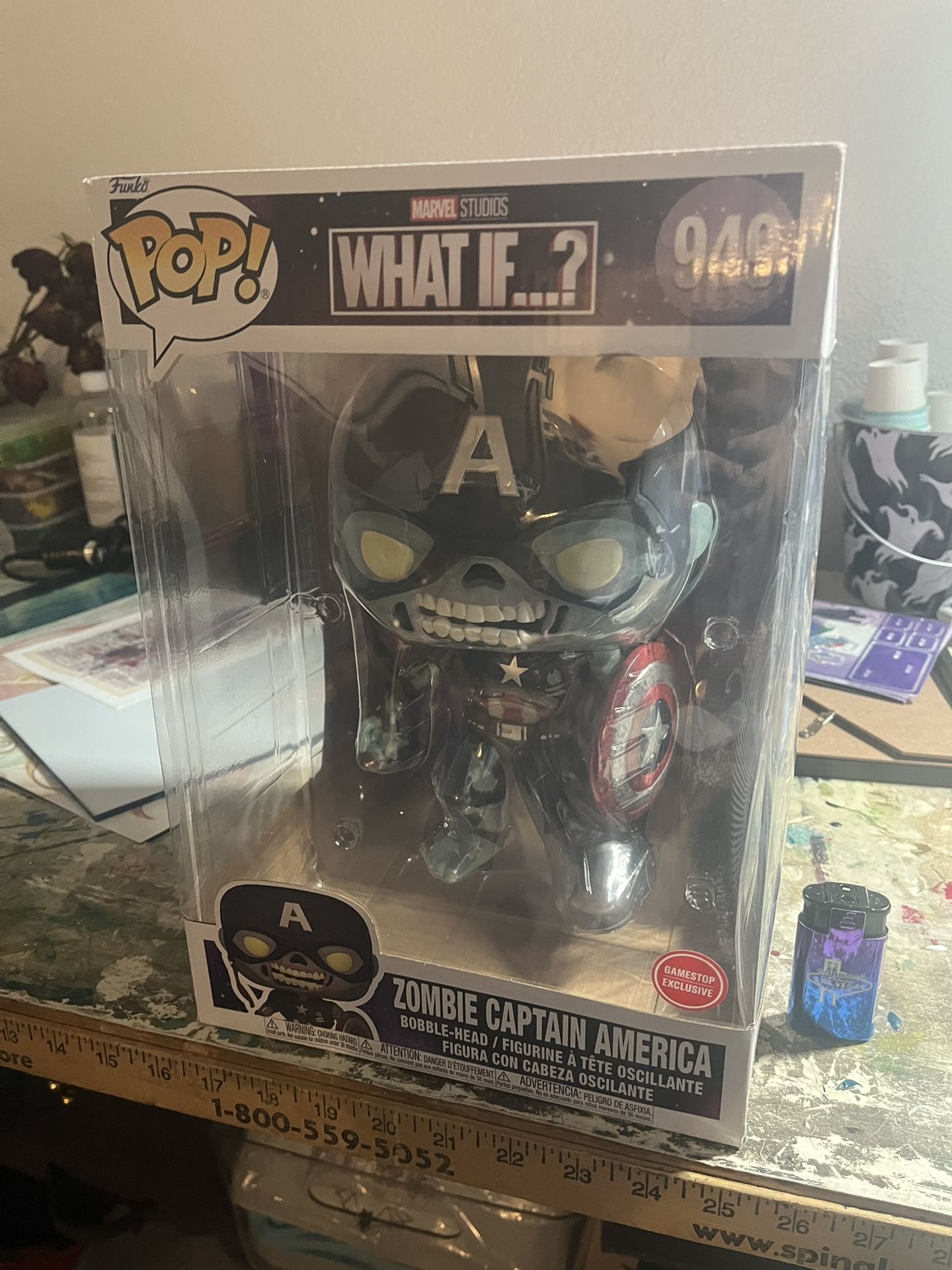 Large Zombie Captain America Funko