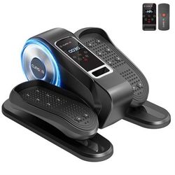 Under Desk Elliptical Machine, Electric Seated Pedal Exerciser, Mini Ellipse 