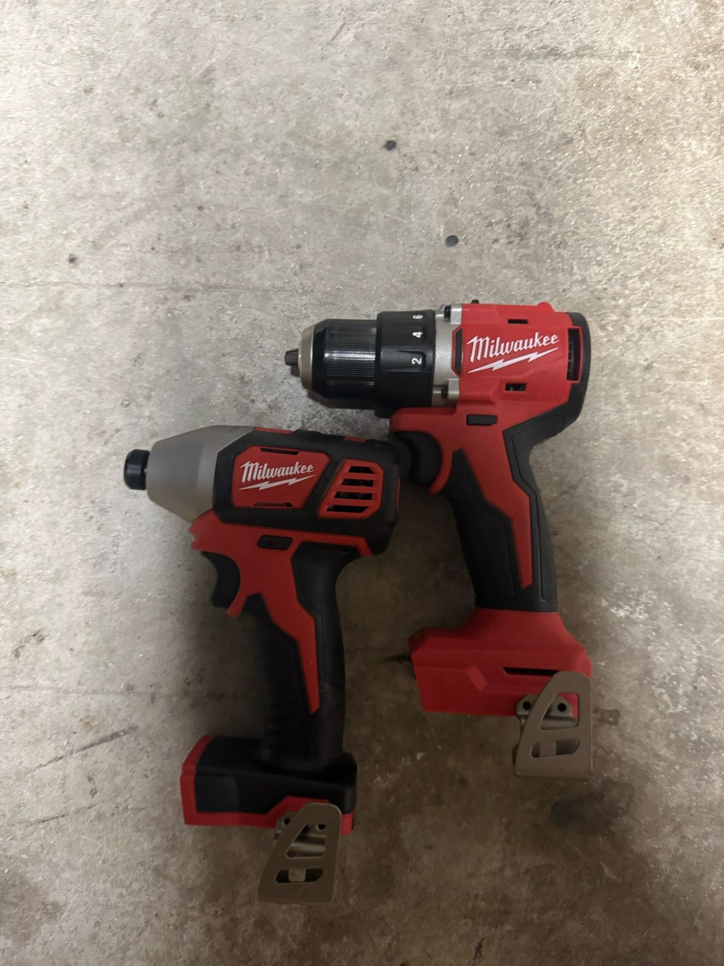 milwaukee impact and drill tool only