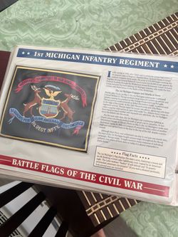 Battle Flags of the Civil War-1st Michigan Infantry Regiment