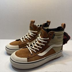 Vans Sk8-Hi MTE Glazed Ginger Marshmallow Men Size 7 Skate Sneaker
