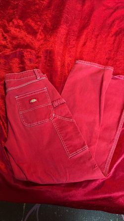 Red Dickies Cargo Pants