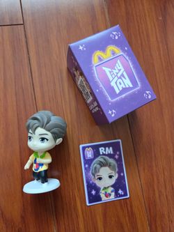 RM Tiny Tan BTS McDonald's Happy Meal toy