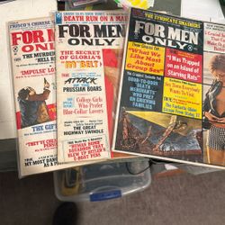 Vintage For Men Only Magazine 