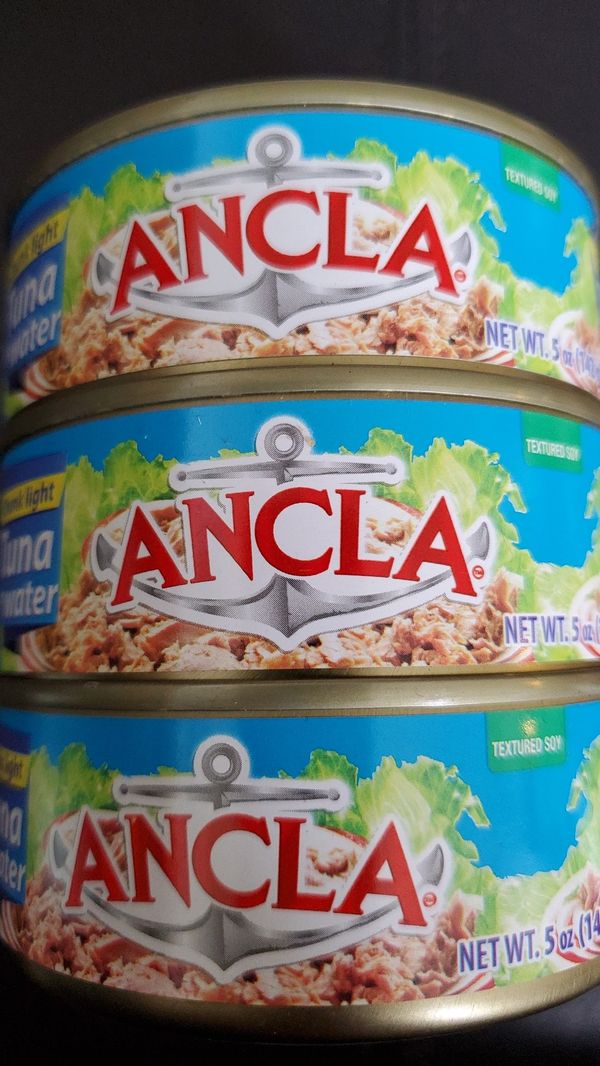 Ancla chunk light tuna in water 48 / 5 oz cans expiration 2025 all for