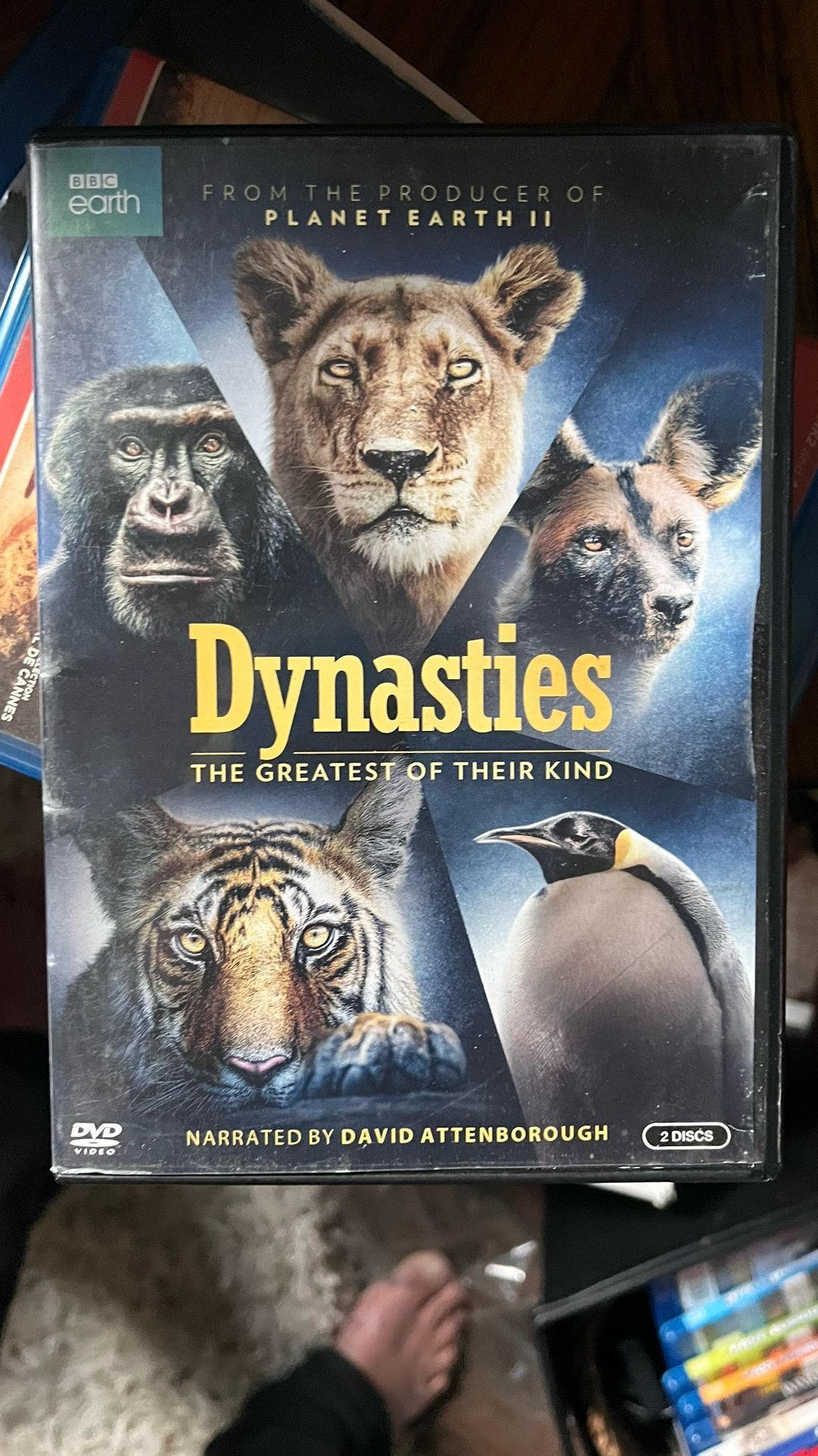 Dynasties The Greatest Of Their Kind Planet Wart 2 DVD (DVD) (Narrated by David Attenborourgh)