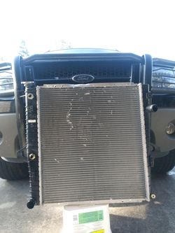 2001 Ford Explorer Sports Tracker radiator