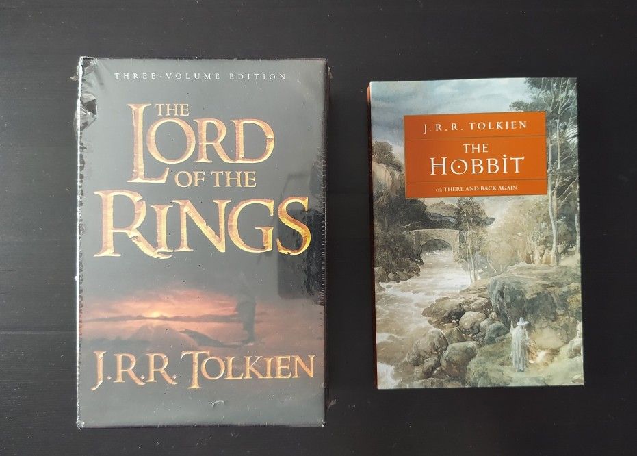 The Lord Of The Rings (3 Volume Edition)+ The HOBBIT.
