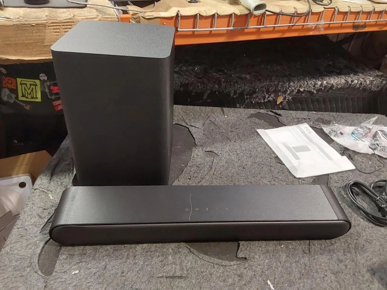 C607-TCL S210W 2.1 Ch Soundbar with DTS Virtual:X and Wireless Subwoofer