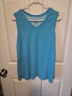 Tek Gear On-The-Go Women's Blue Tank Top Size Medium
