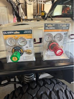 Olsen oxygen and oxygen/acetylene regulators