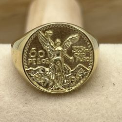 Brand New 10k gold Centenario Ring