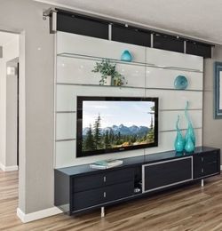 Modern Wall Unit Entertainment Center